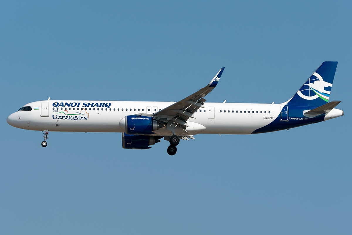 Qanot Sharq Airlines Fortalece su Flota con Cinco Nuevos Airbus A321neo LR/XLR