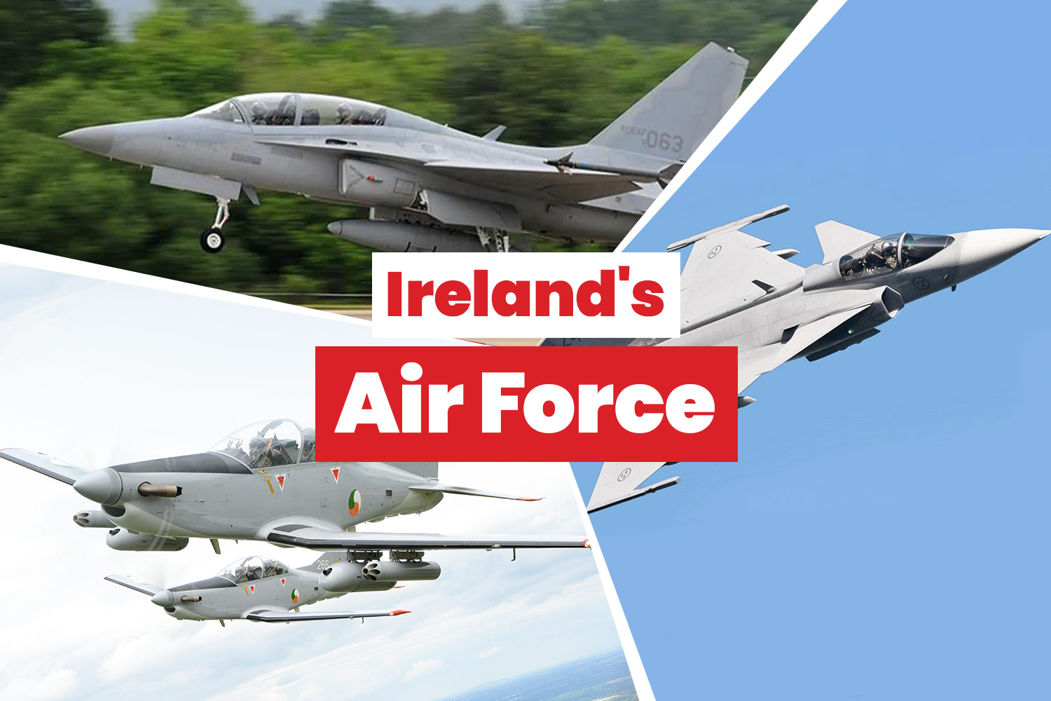 Irish Air Corps: El Regreso a la Capacidad de Combate Aéreo después de 50 Años