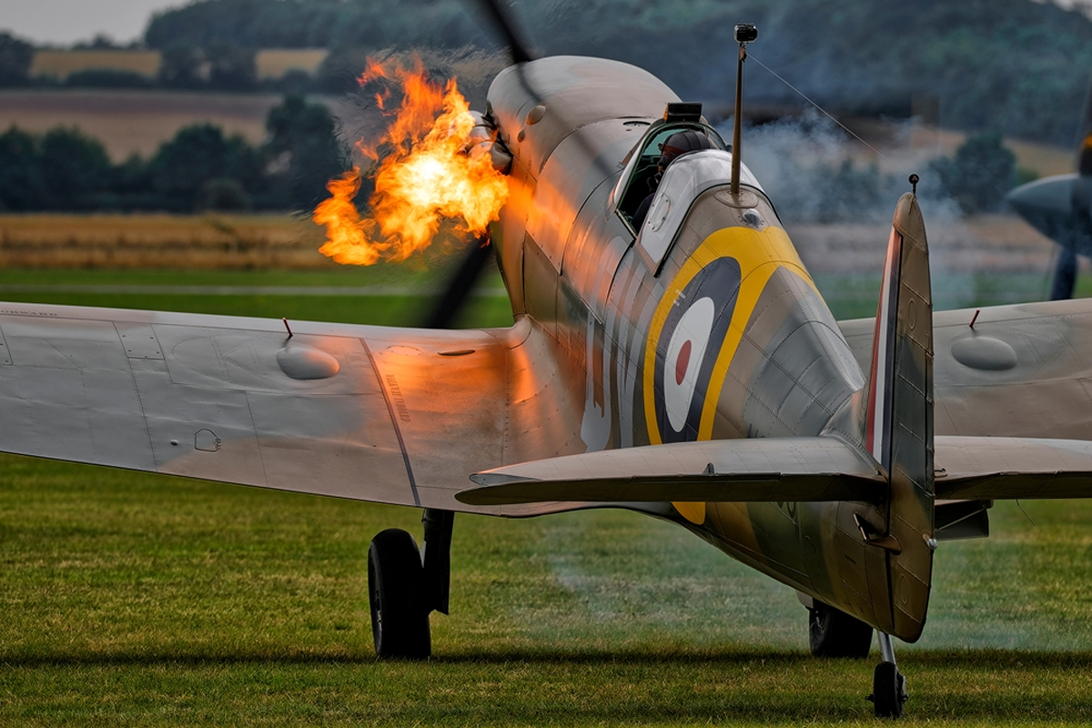 RAF Returns Historic Hurricane and Spitfire Warbirds to Airshow Flying Duties